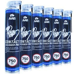 6x AABCOOLING Contact Cleaner PRO 750 ml