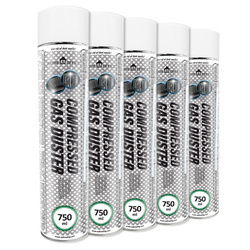5x AABCOOLING Home&Office Compressed Gas Duster 750ml – suslėgtas oras