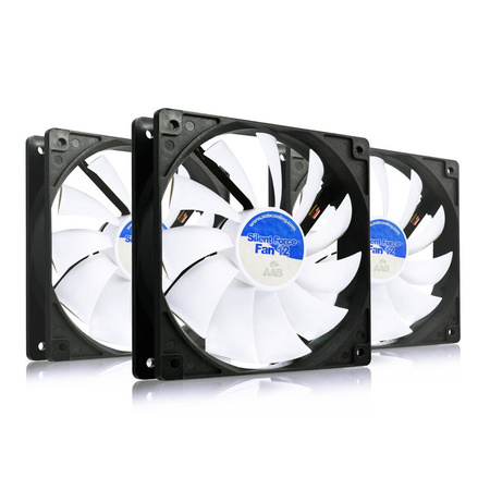 3x Ventola PC 120 mm AABCOOLING Silent Force Fan 12