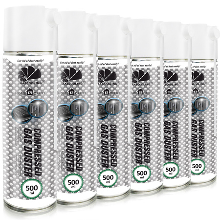 6x Aria compressa AABCOOLING Home&Office 500 ml