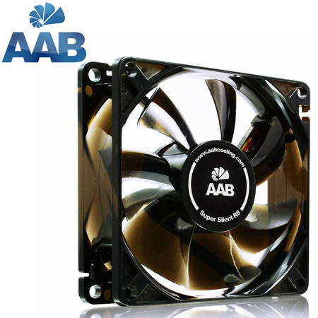 3x Tichý ventilátor 80 mm AABCOOLING Super Silent R8