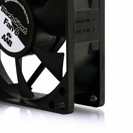 Ventilador 80 mm AABCOOLING Black Silent Fan 8