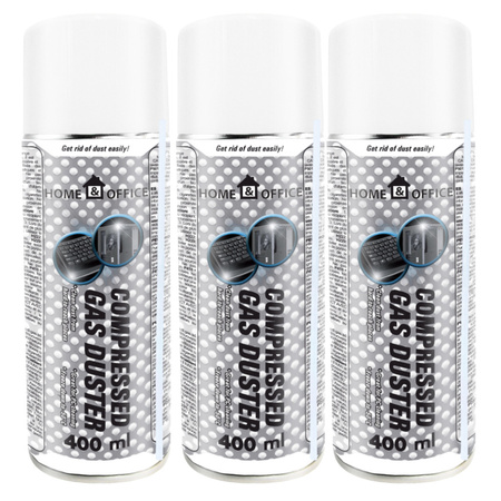 3x AABCOOLING Home&Office Compressed Gas Duster 400ml – Druckluftspray