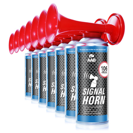 7x AABCOOLING Signal Horn 40g – gázkürt
