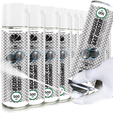 11x AABCOOLING Home&Office Compressed Gas Duster 500 ml – сгъстен въздух