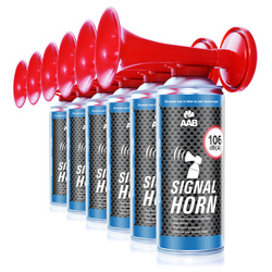 6x Goarnă cu gaz AABCOOLING Signal Horn 40g