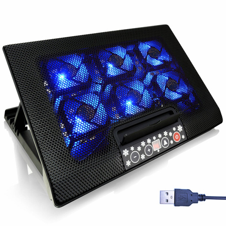 Base raffreddamento notebook AABCOOLING NC77, 6×70 mm