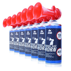 7 x AAB Signal GAS Horn 400ml
