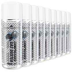 9x AABCOOLING Home&Office Compressed Gas Duster 400ml – сгъстен въздух