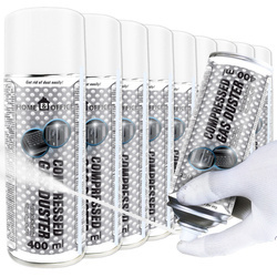 9x AABCOOLING Home&Office Compressed Gas Duster 400ml