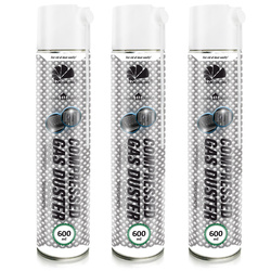 3x Stlačený vzduch AABCOOLING Home&Office 600 ml