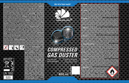 AABCOOLING Compressed gas duster 400ml – sűrített levegő spray
