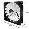 AABCOOLING Black Jet Fan 12 – ventilateur 120 mm