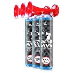3x Trombetta da stadio AABCOOLING Signal Horn 75g