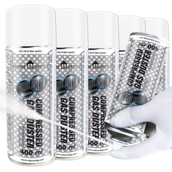5x AABCOOLING Home&Office Compressed Gas Duster 400ml – bombe à air sec