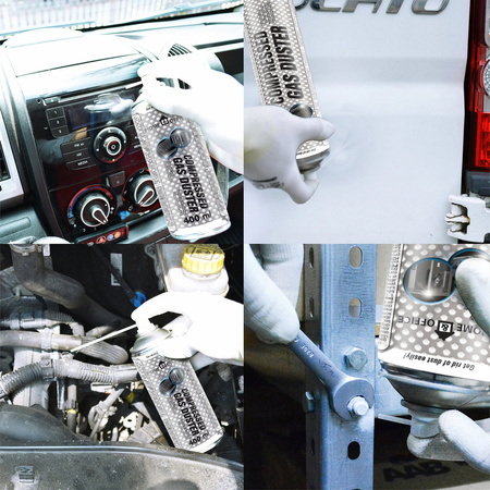 8x AABCOOLING Home&Office Compressed Gas Duster 400ml