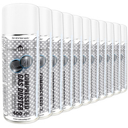 11x AABCOOLING Home&Office Compressed Gas Duster 400ml – trykluft på dåse