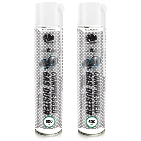 2x Druckluftspray AABCOOLING Home&Office 600 ml