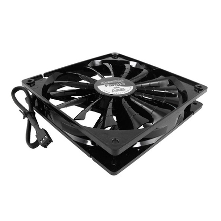 3x Ventilátor 140 mm AABCOOLING Black Silent Fan 14