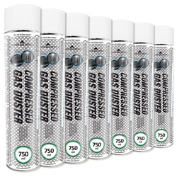 7x AABCOOLING Home&Office Compressed Gas Duster 750ml