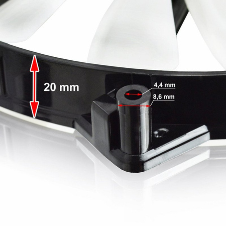 3x Leiser Lüfter 200 mm AABCOOLING Super Silent Fan 20