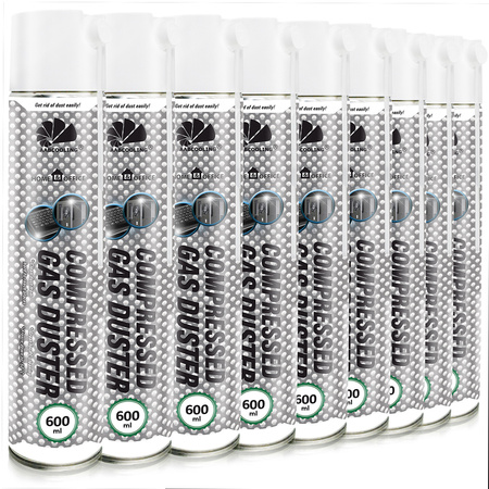 9 x AABCOOLING Home&Office Compressed Gas Duster 600 ml