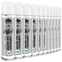 10 x AABCOOLING Home&Office Compressed Gas Duster 500 ml