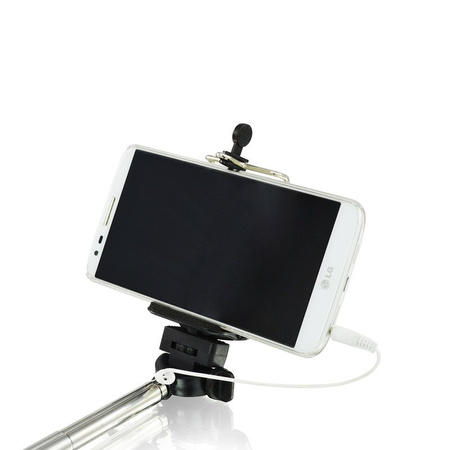 AAB Selfie Stick 2 Green – perche selfie à bouton