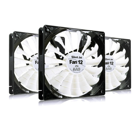 3x Ventilador PC 120 mm AABCOOLING Silent Jet Fan 12