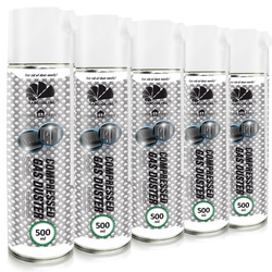 5x AABCOOLING Home&Office Compressed Gas Duster 500 ml – suslėgtas oras