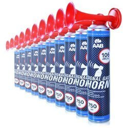 10x AAB Signal GAS Horn 750 ml – газова сирена