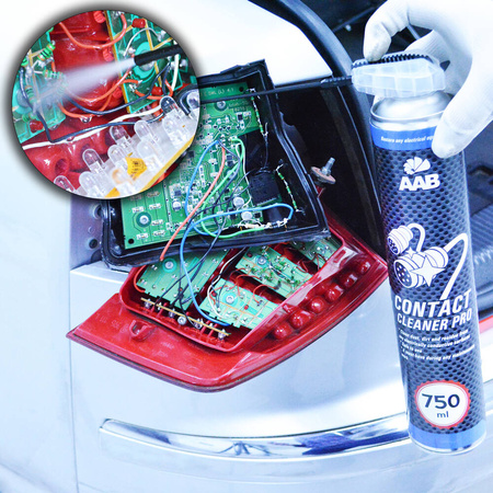 3x AABCOOLING Contact Cleaner PRO 750 ml – čistič kontaktů ve spreji