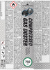5x Home&Office Compressed Gas Duster 750ml – bombe air sec