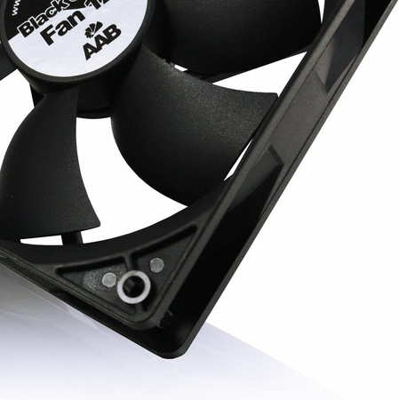 AAB Cooling Black Silent Fan 12 1600 rpm
