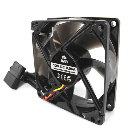3x Tichý ventilátor 80 mm AABCOOLING Super Silent R8