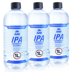 3x Isopropylalkohol AABCOOLING IPA 99,7 % 1 l