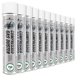 11x AABCOOLING Home&Office Compressed Gas Duster 750ml – suslėgtas oras