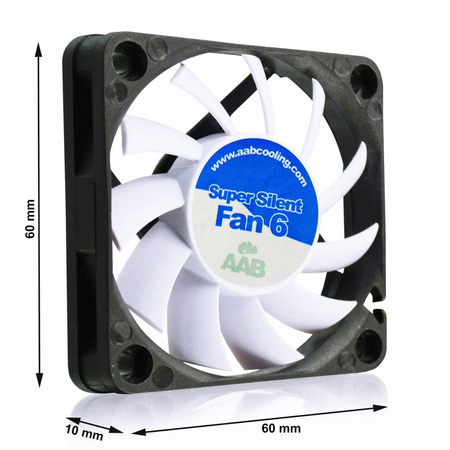 AABCOOLING Super Silent Fan 6 – ventilator silențios 60 mm