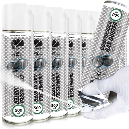 9x Sűrített levegő AABCOOLING Home&Office 500 ml