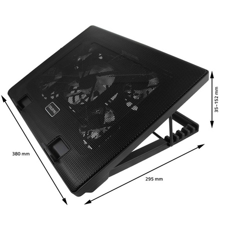 Охладител за лаптоп AABCOOLING NC71, 120 + 4×70 mm