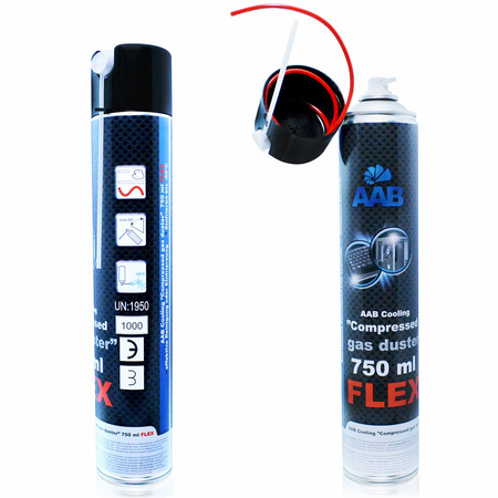 Stlačený vzduch AABCOOLING FLEX 750 ml
