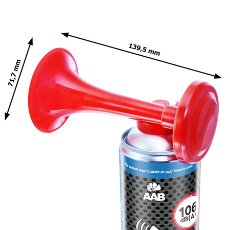 2x AABCOOLING Signal Horn 40g