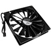 3x Ventilador 140 mm AABCOOLING Black Silent Fan 14