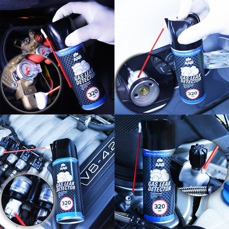 Détecteur de fuite de gaz spray AABCOOLING 320 ml BoV