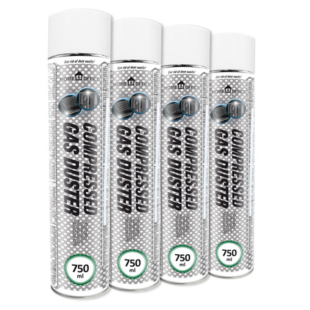 4x AABCOOLING Home&Office Compressed Gas Duster 750ml – suruõhk